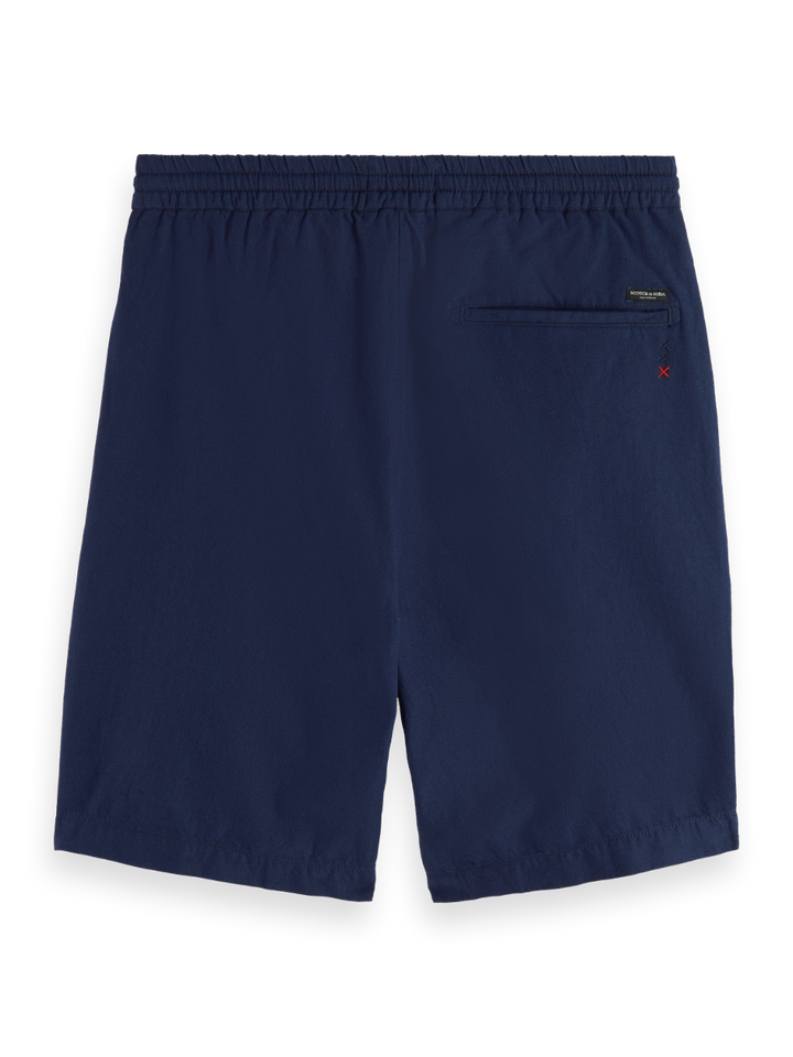 Fave- Cotton/Linen Twill Bermu