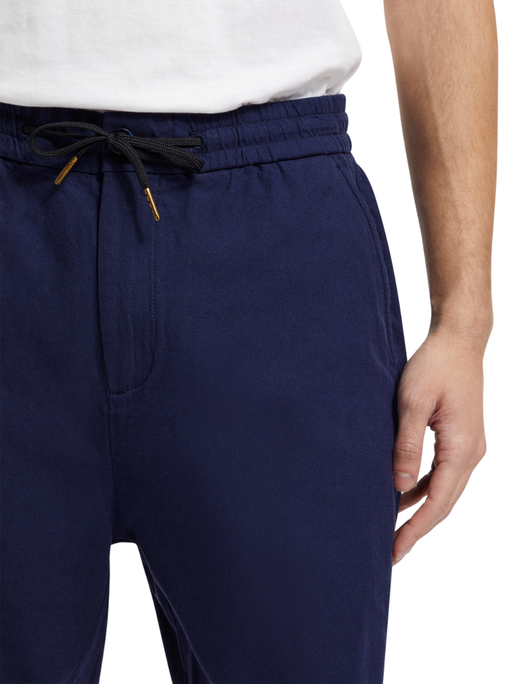 Fave- Cotton/Linen Twill Bermu