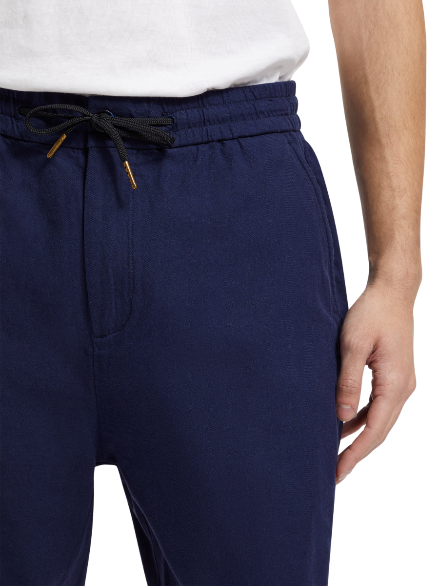 Fave- Cotton/Linen Twill Bermu