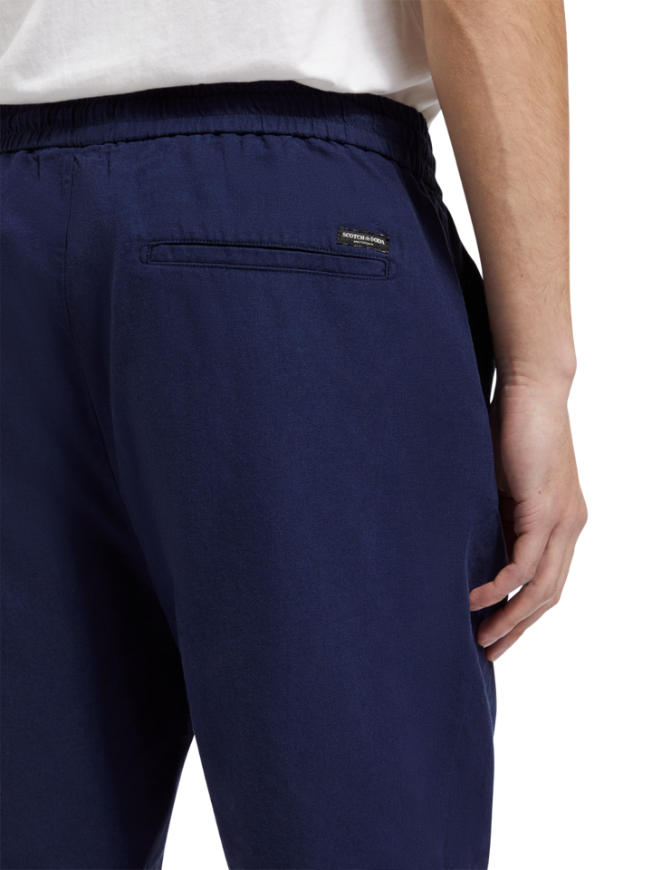 Fave- Cotton/Linen Twill Bermu