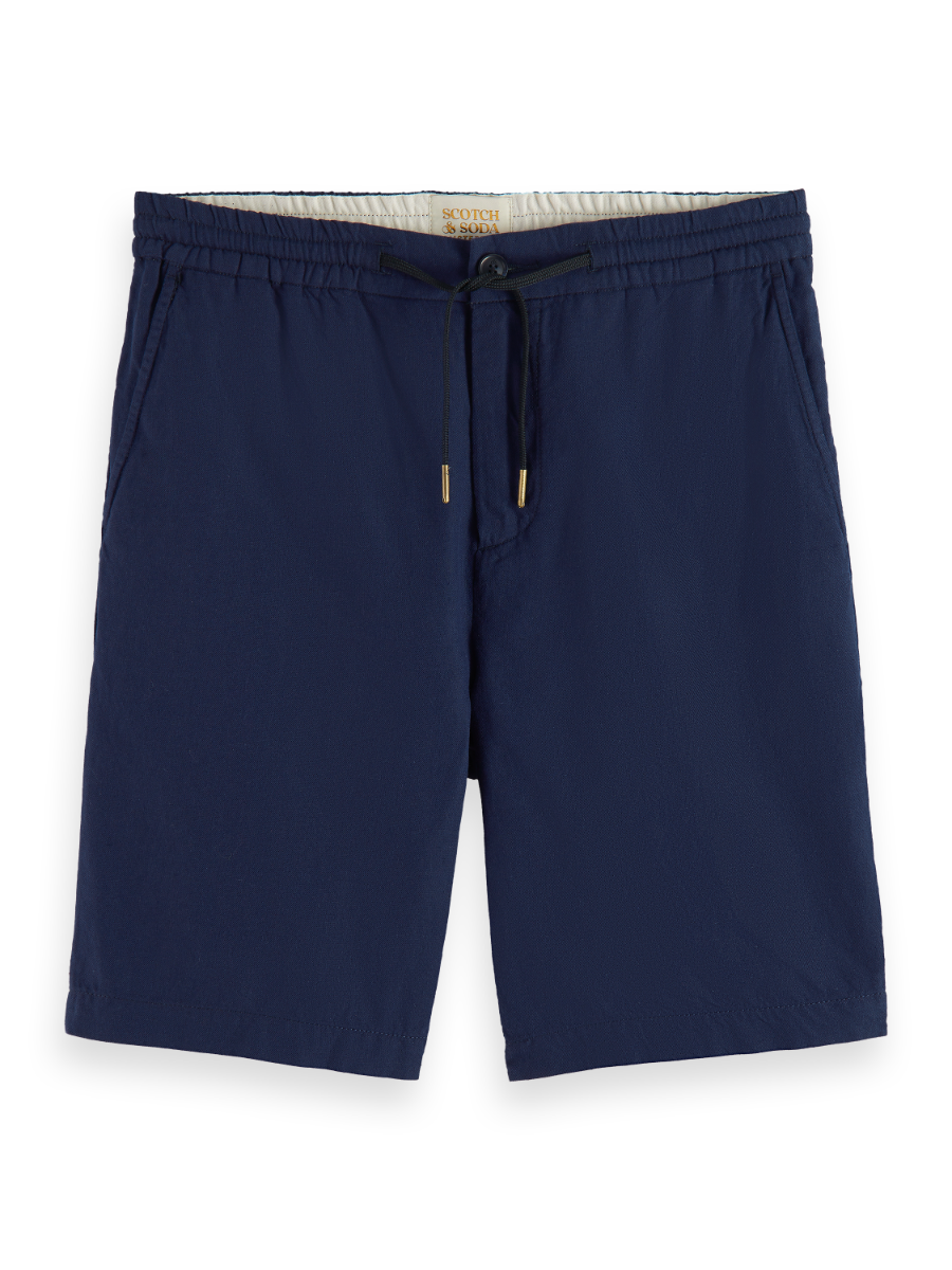 Fave- Cotton/Linen Twill Bermu