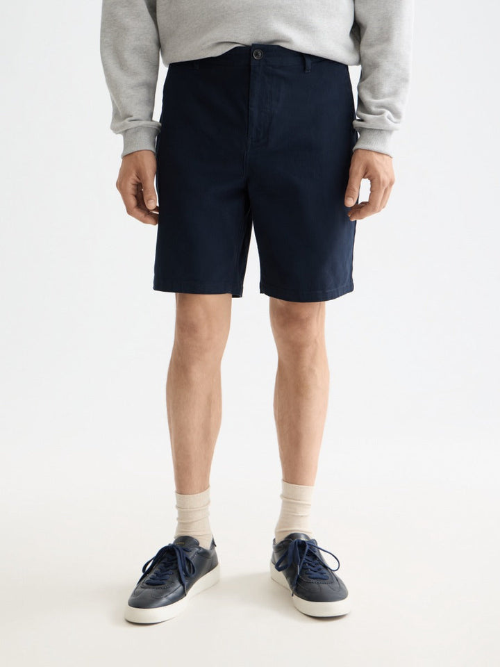 Essentials — Stuart Cotton-Blend Twill Short