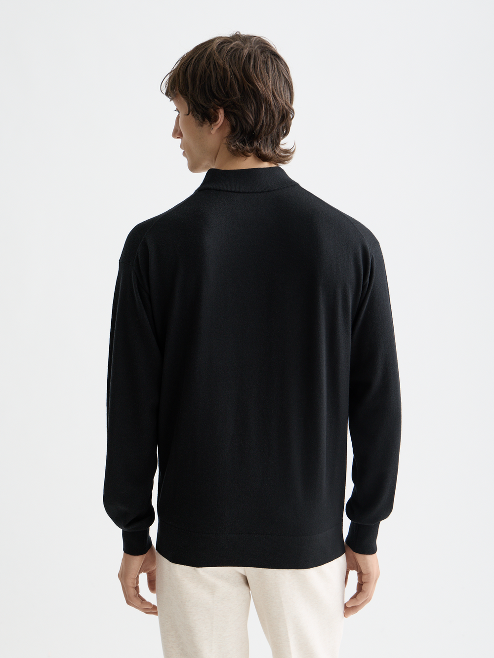 CORE - DROPPED SHOULDER MOCK NECK PULLOVER