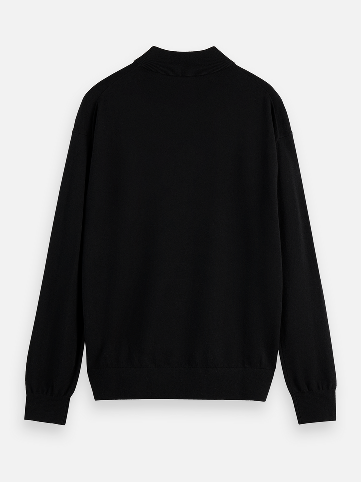 CORE - DROPPED SHOULDER MOCK NECK PULLOVER
