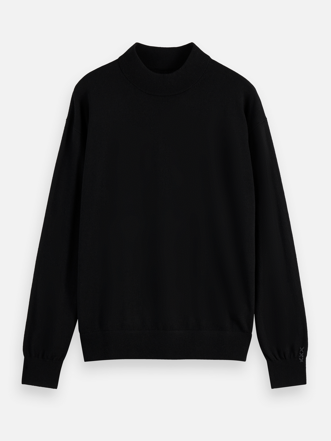 CORE - DROPPED SHOULDER MOCK NECK PULLOVER