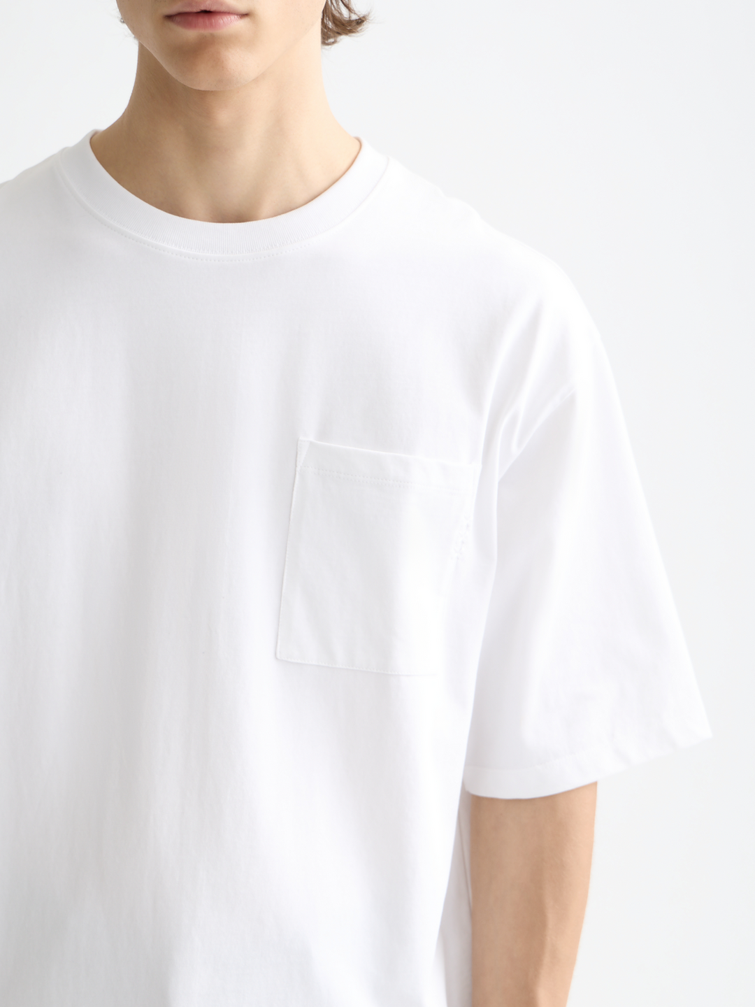 Essentials 3 Crosses Loose Pocket T-Shirt