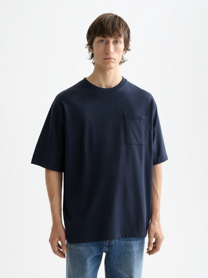 Essentials 3 Crosses Loose Pocket T-Shirt