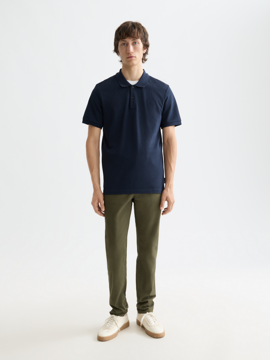 Essentials Logo Pique Polo