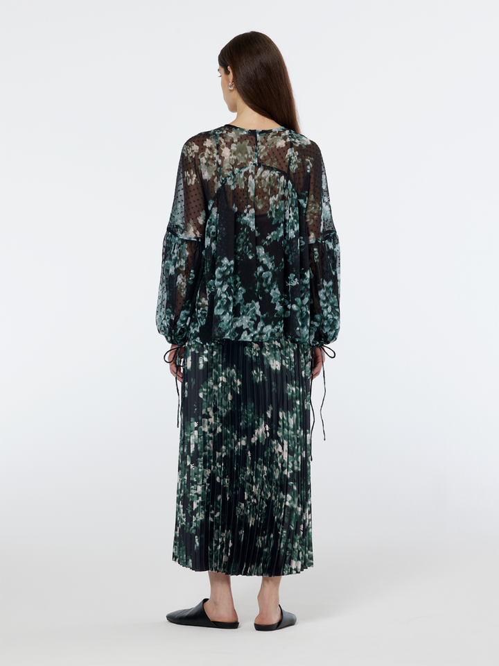 Pleated skirt