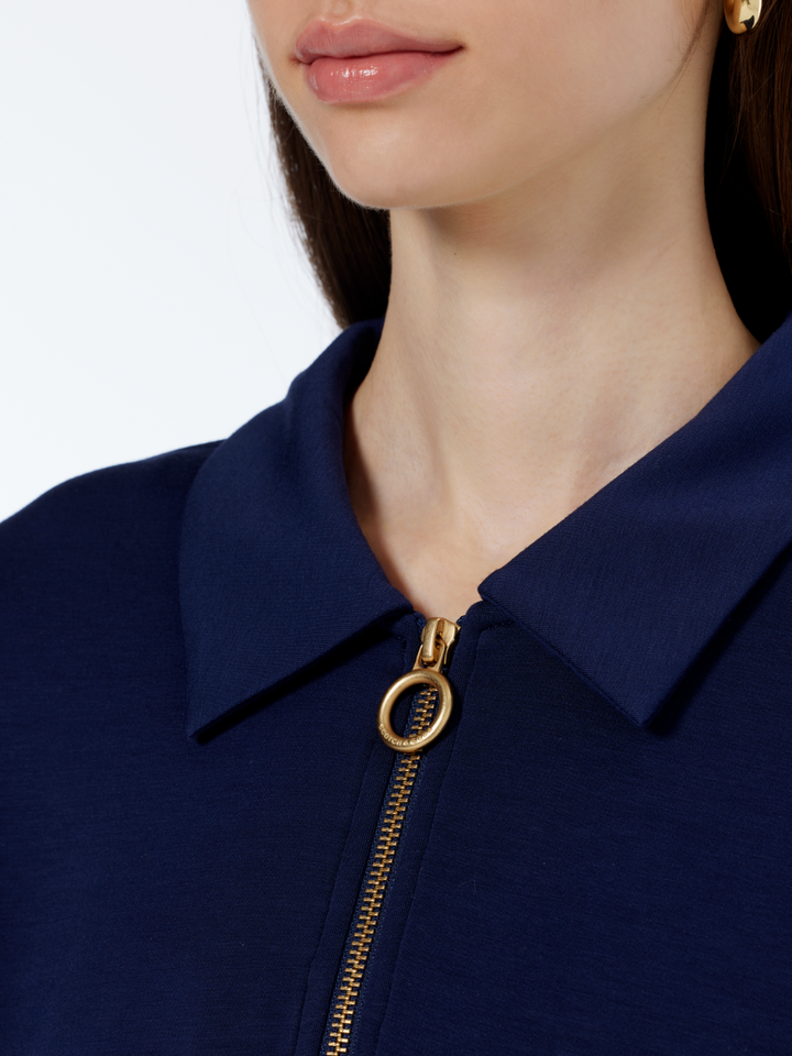 Mini Modal polo dress