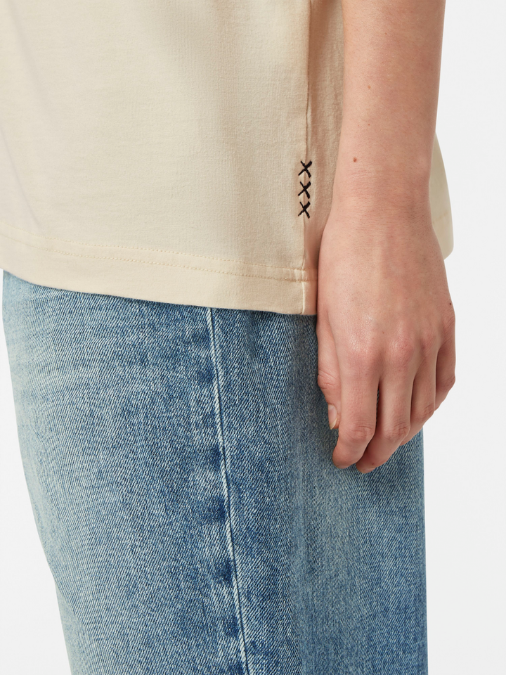 Washed artwork loose fit T-shirt