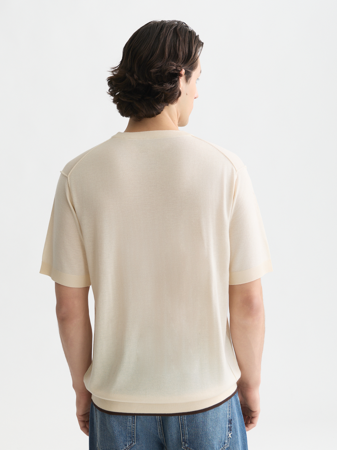 Knitted Relaxed T-Shirt