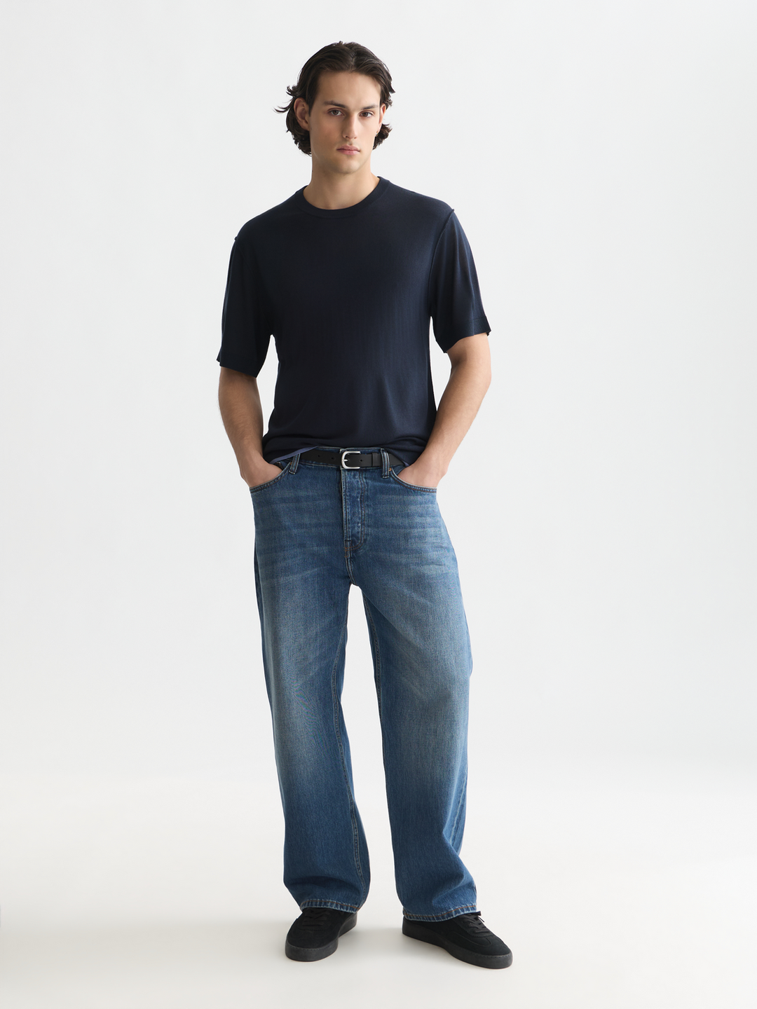 Knitted Relaxed T-Shirt