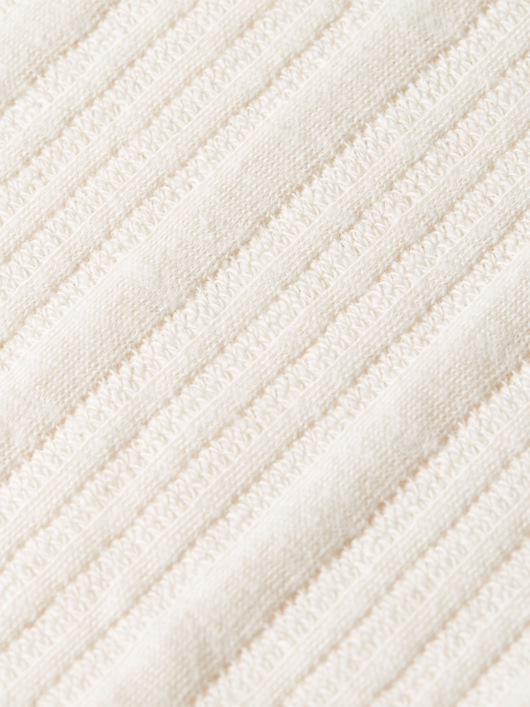 Structured Ribbed Relaxed Polo