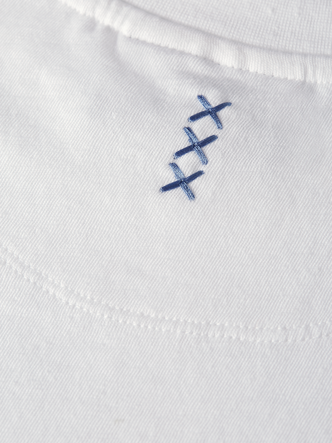 3 Crosses Cotton-Linen T-Shirt