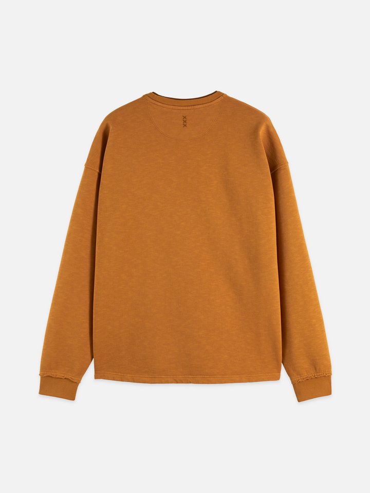 Seasonal Essentials 3 Crosses Loose Sweatshirt