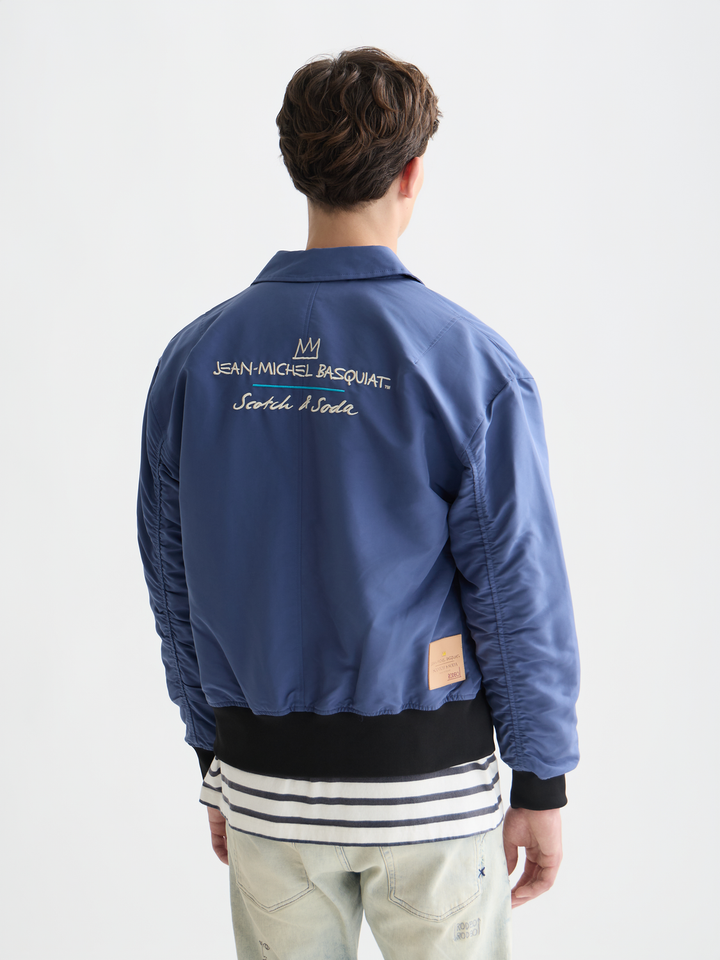 Scotch &amp; Soda X Basquiat Souvenir Jacket