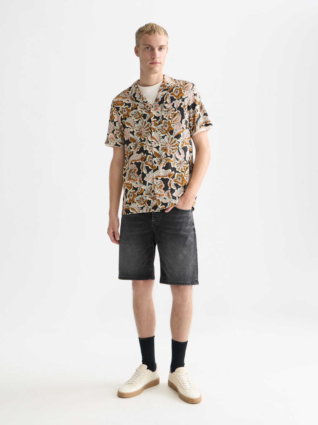 Printed Short Sleeve Shirt