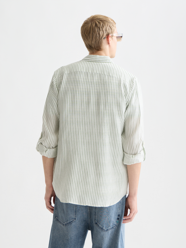 Linen Striped Shirt