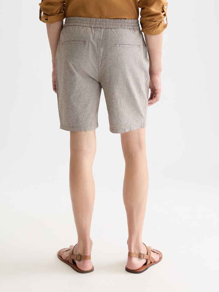 Fave Cotton-Linen Bermuda Shorts