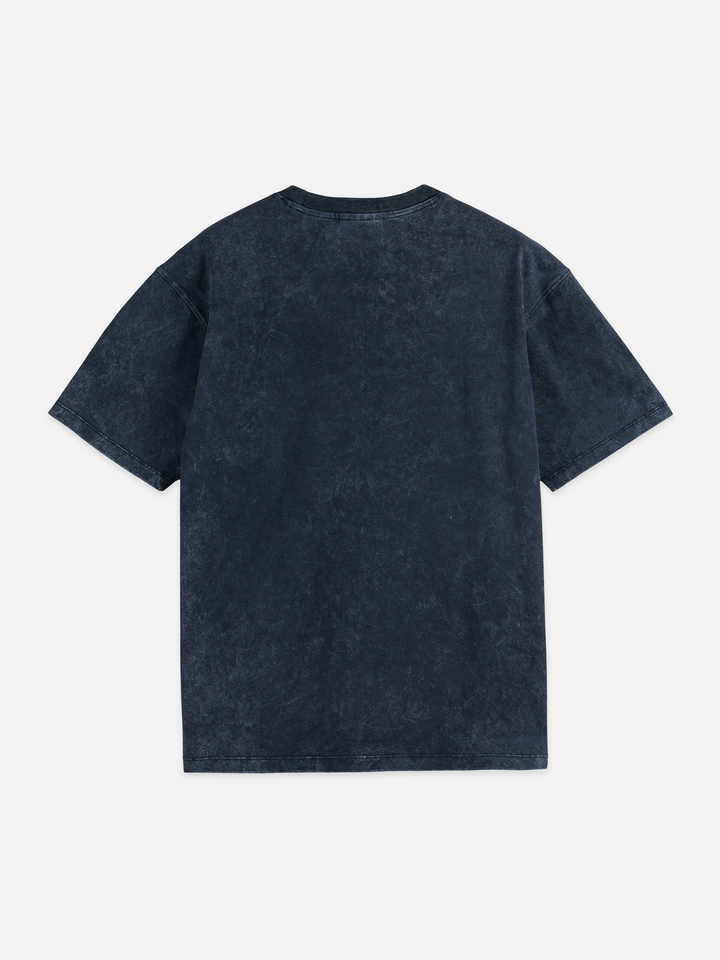 Artwork Relaxed Snow-Washed T-Shirt