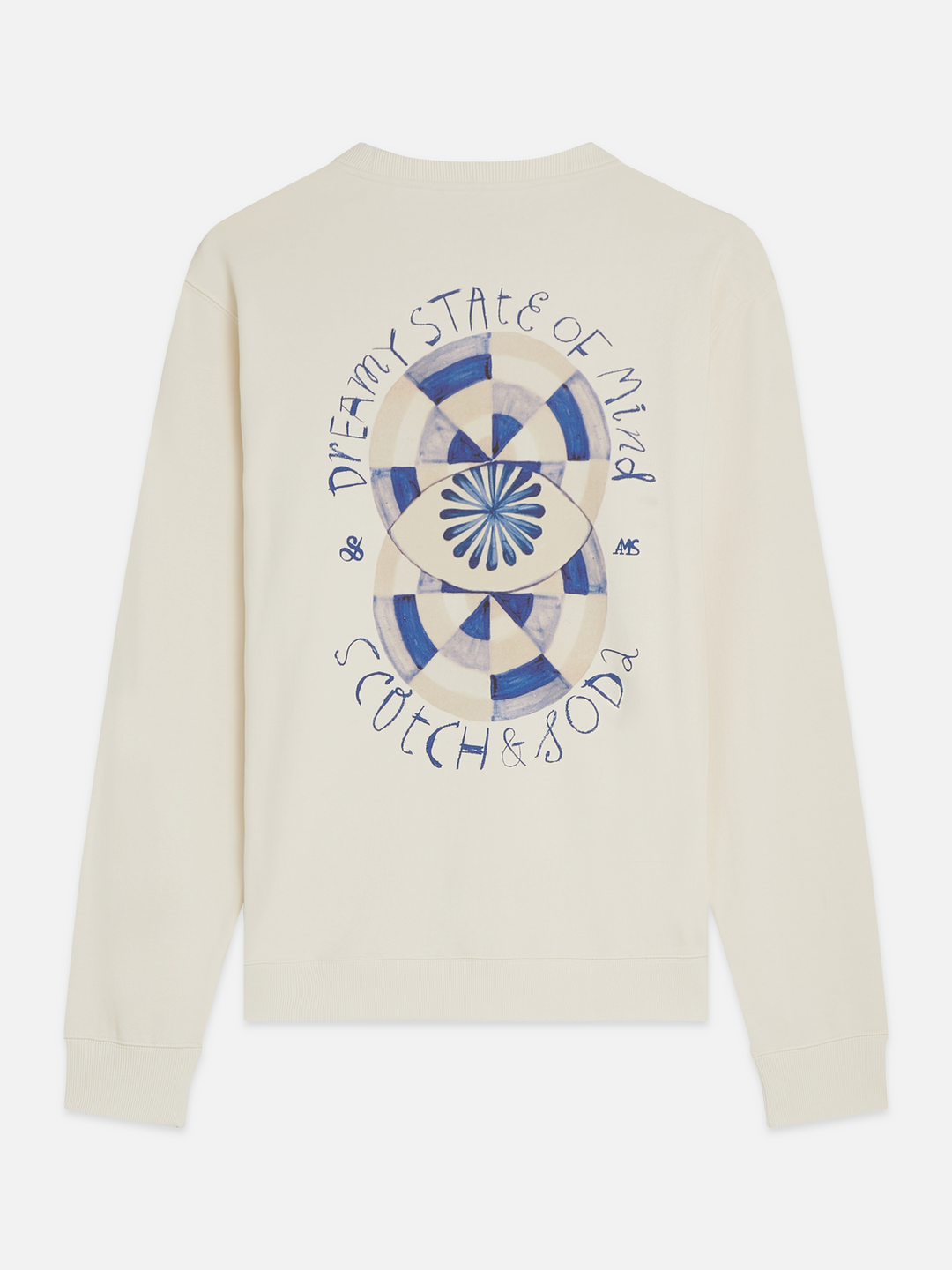 Front and back artwork regular-fit sweatshirt