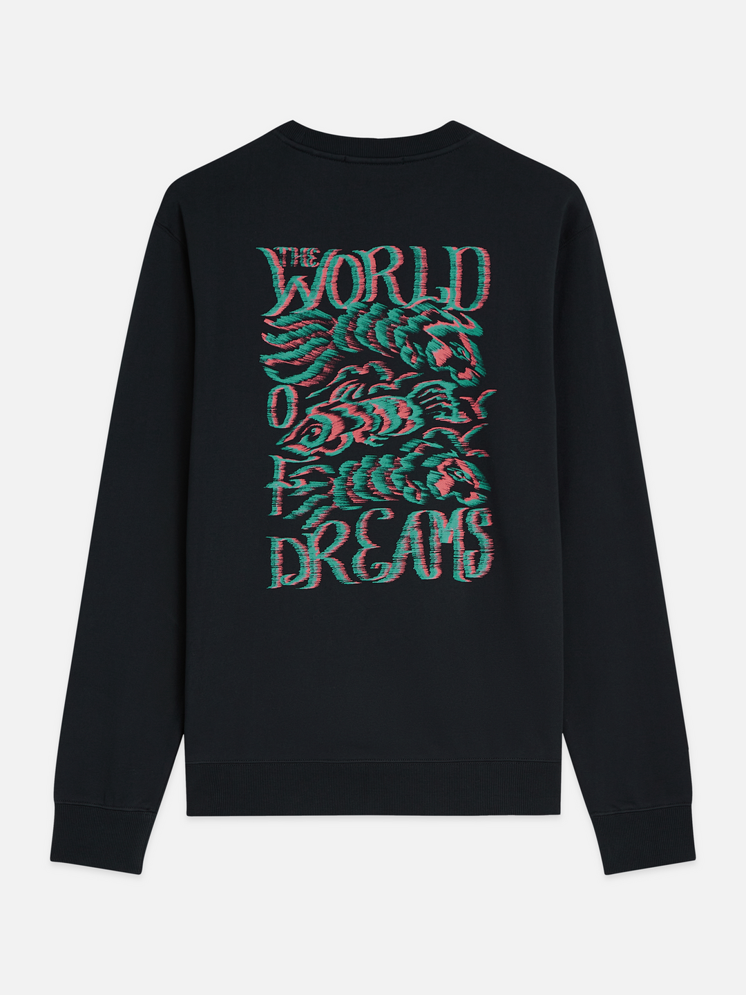 Front and back artwork regular-fit sweatshirt