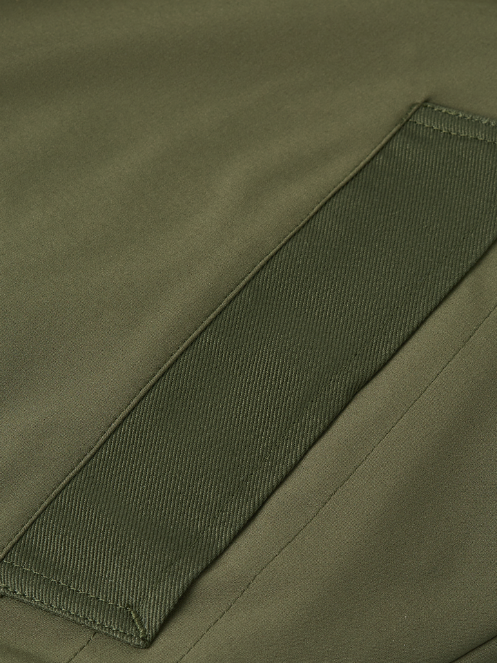 Hooded softshell padded jacket