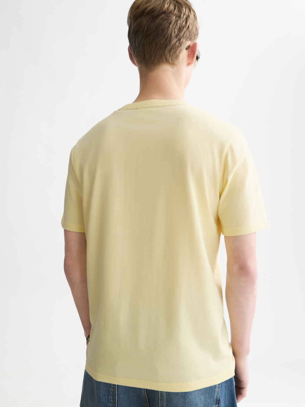 Left chest artwork regular-fit T-shirt