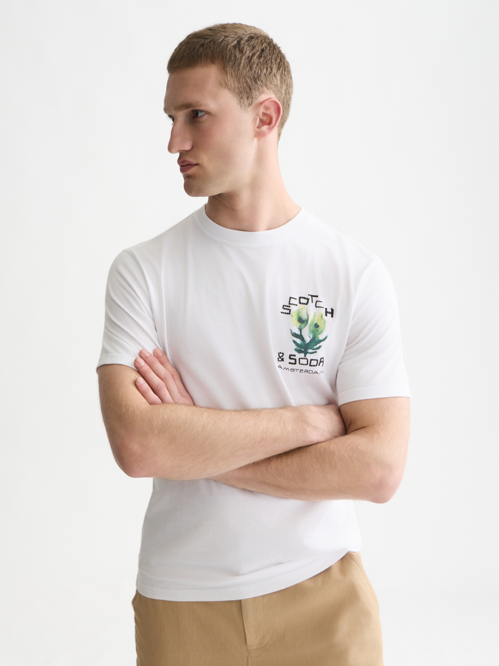 Front and back artwork regularfit Tshirt