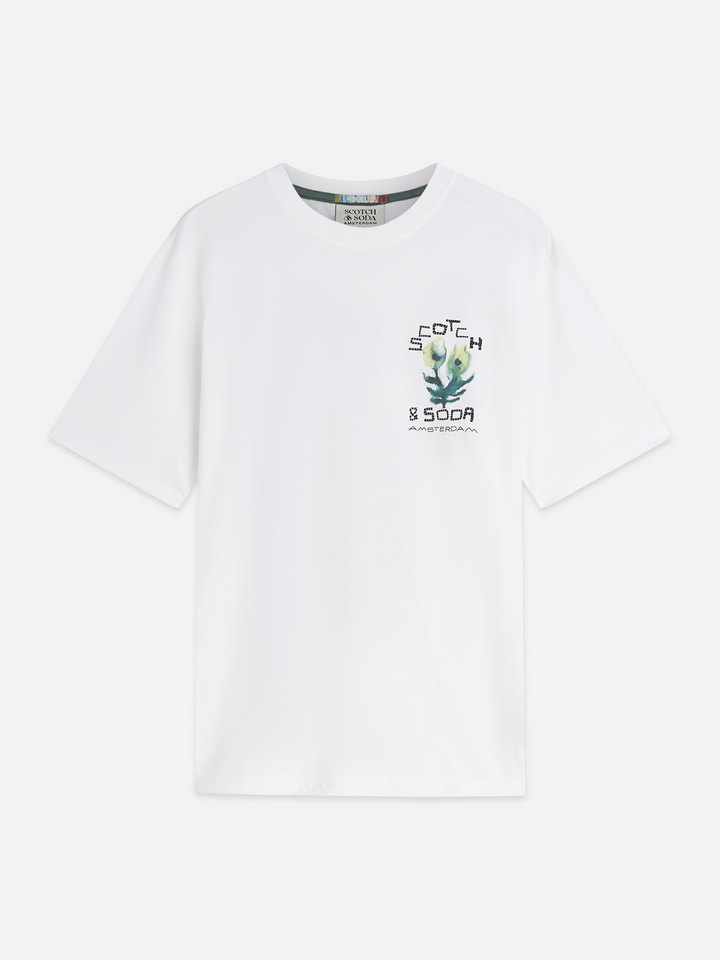 Front and back artwork regularfit Tshirt