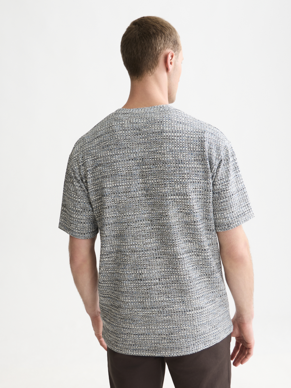 Jacquard relaxed-fit T-shirt
