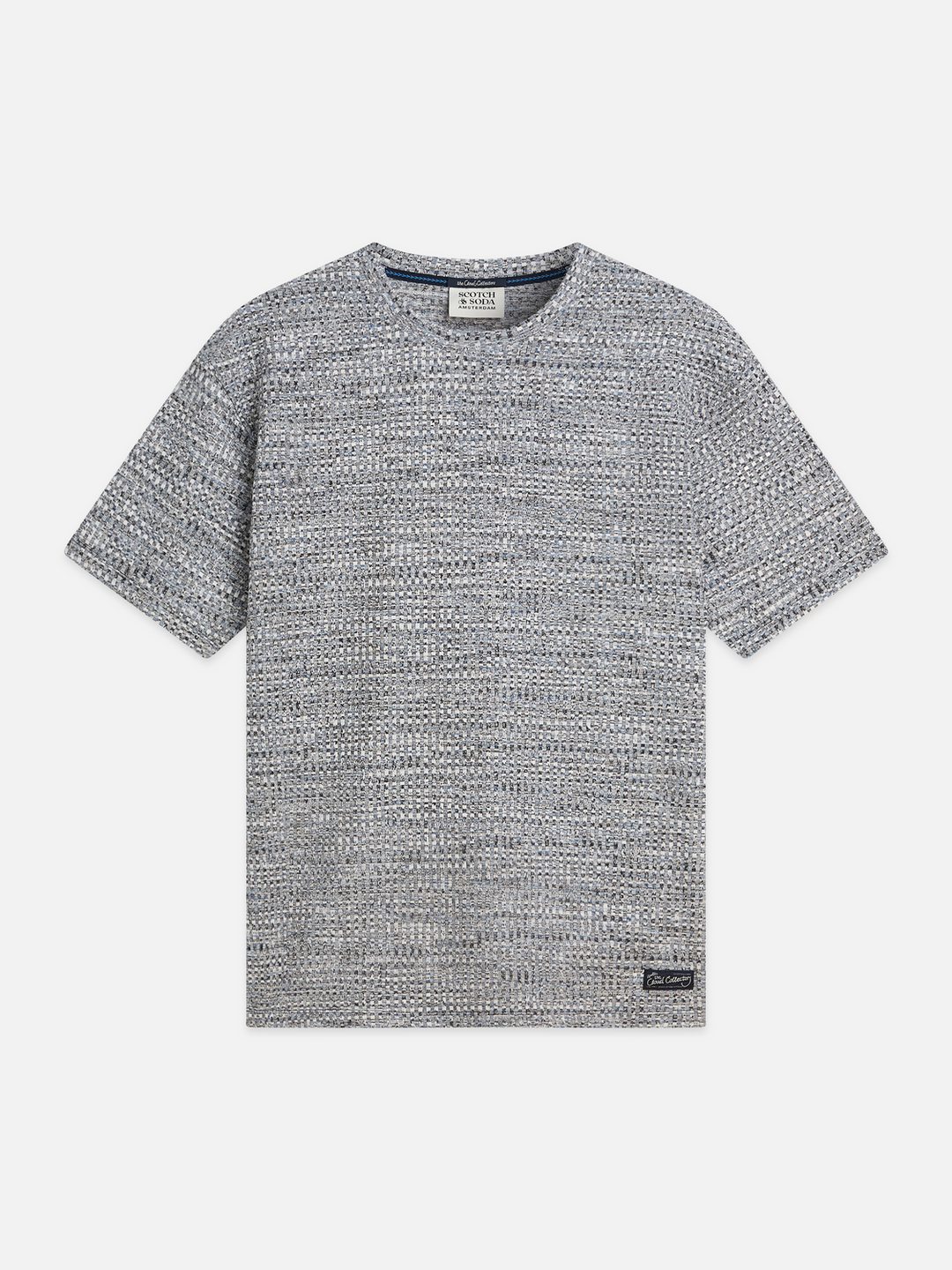 Jacquard relaxed-fit T-shirt