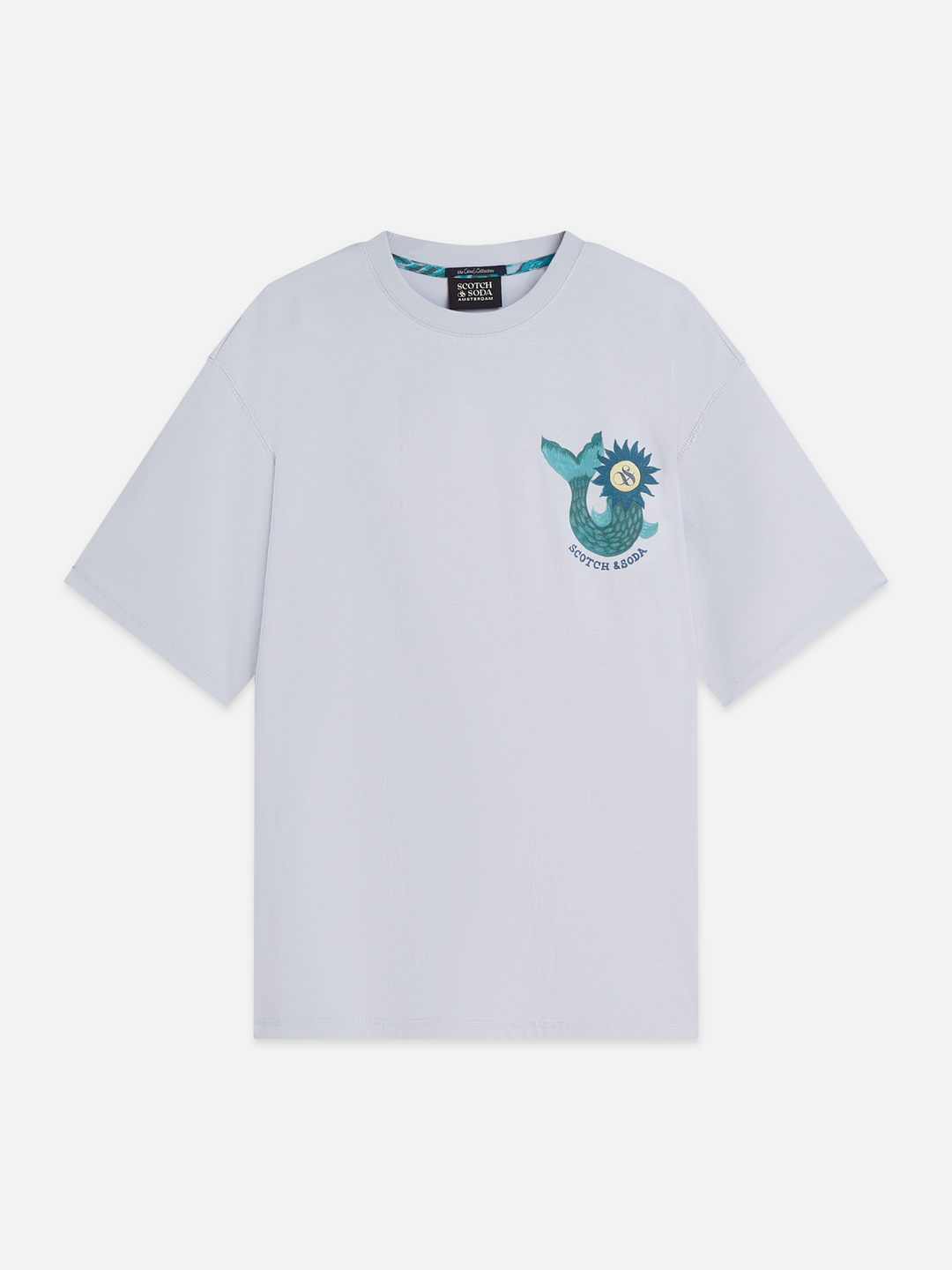 Front and back artwork loose-fit T-shirt