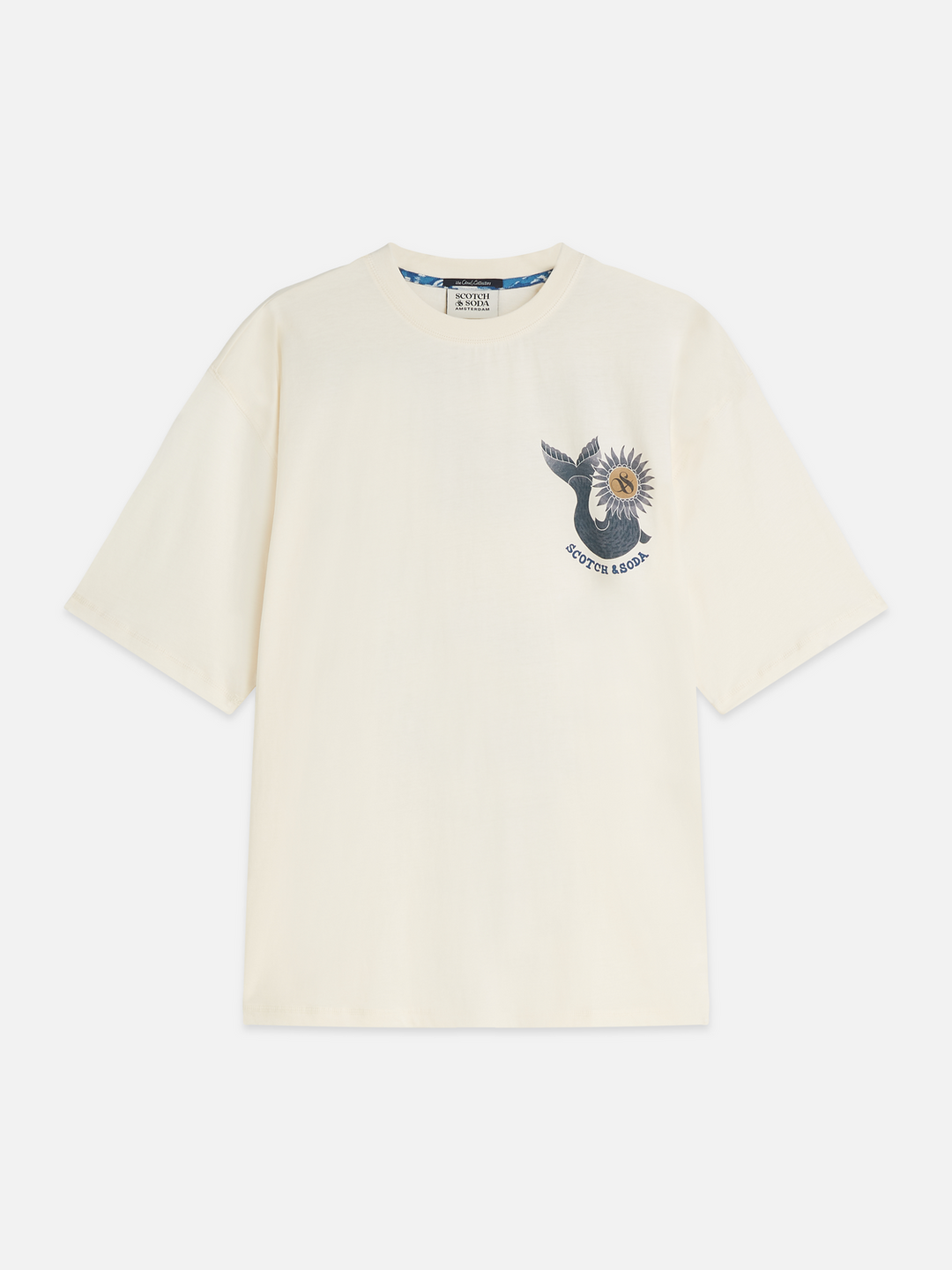 Front and back artwork loose-fit T-shirt