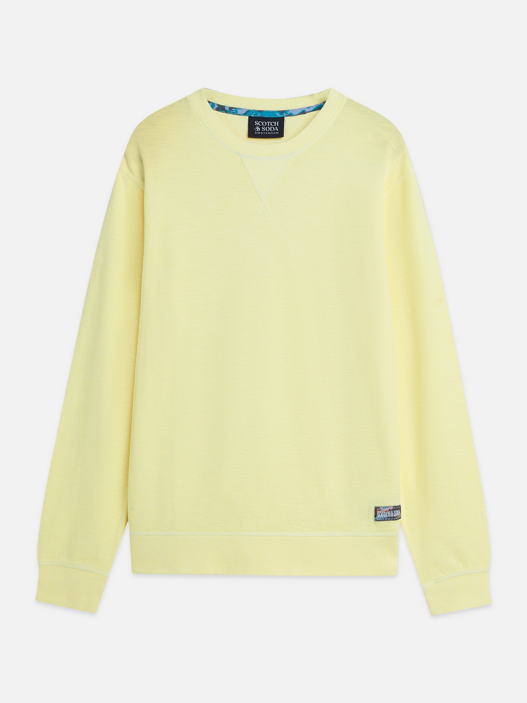 Garment-dye regular-fit sweatshirt