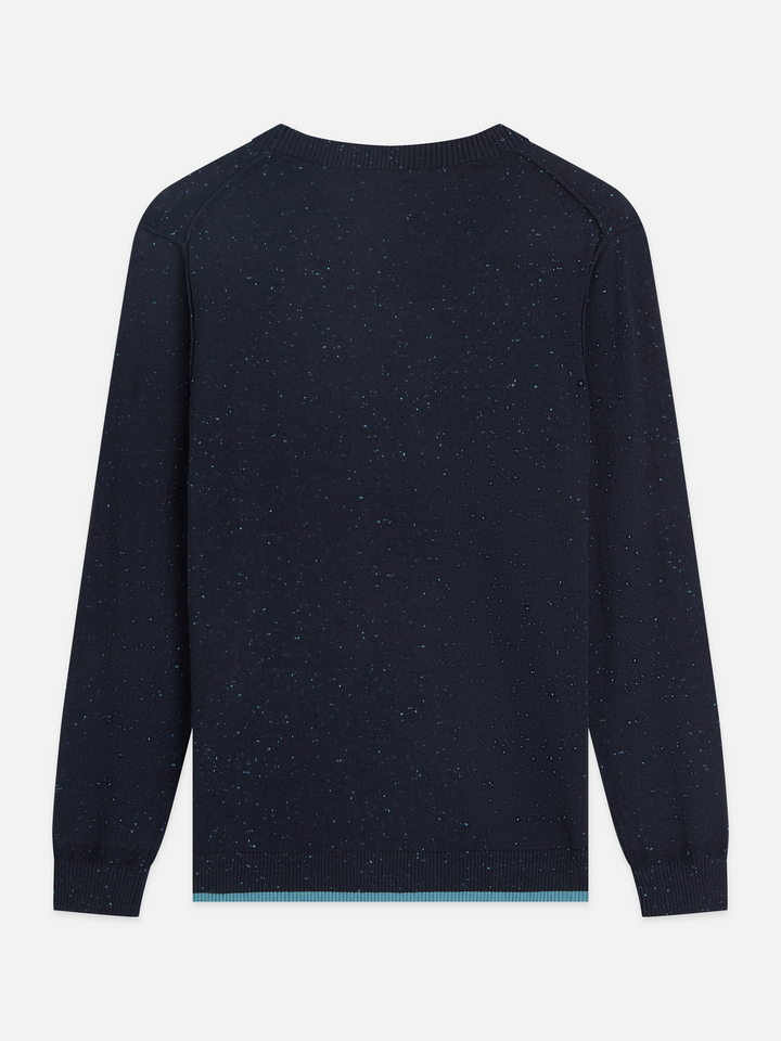 Neps wool-blend regular-fit pullover