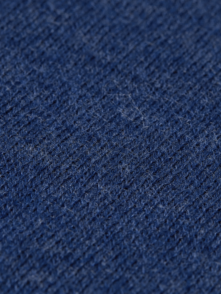 Knitted wool-blend relaxed-fit T-shirt