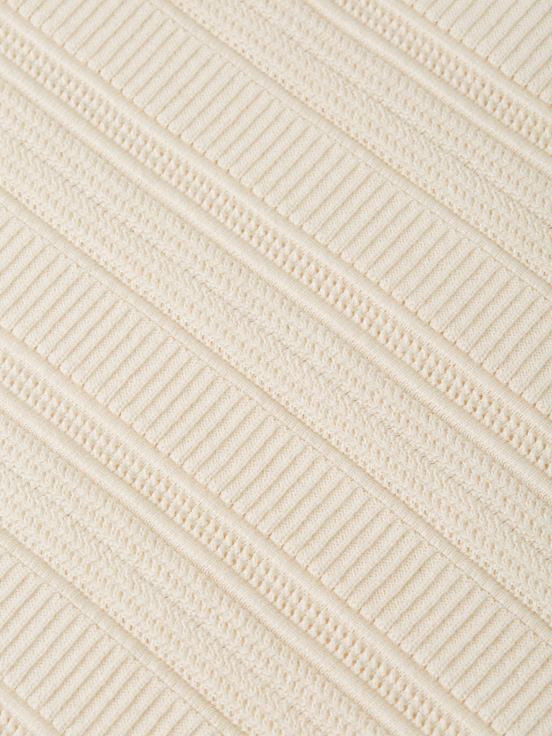 Structured knitted regular-fit polo
