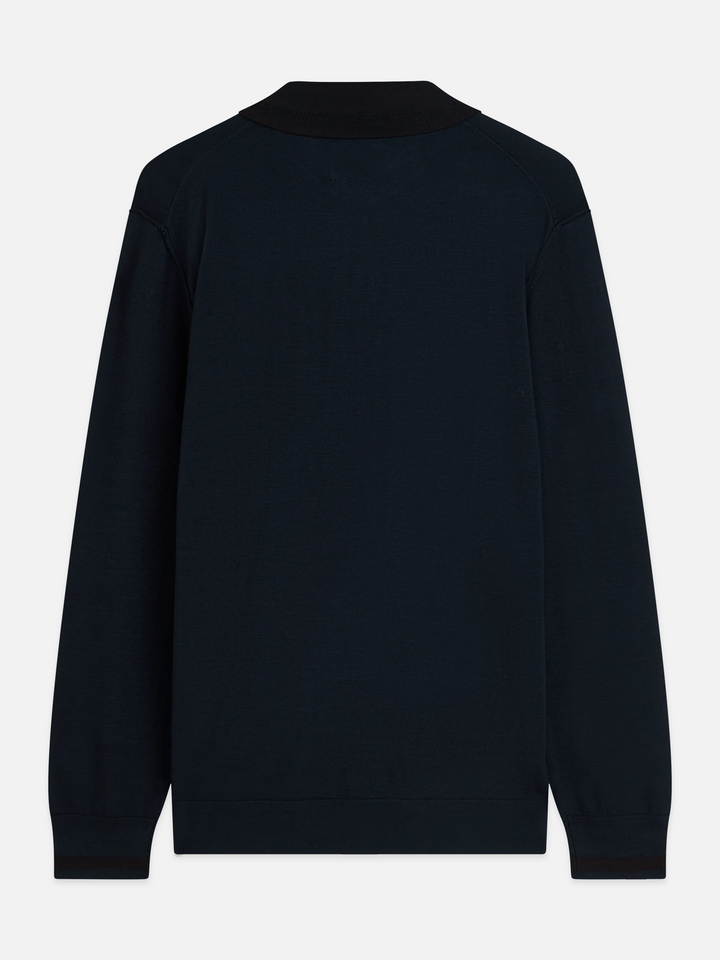 Ecovero long sleeved polo
