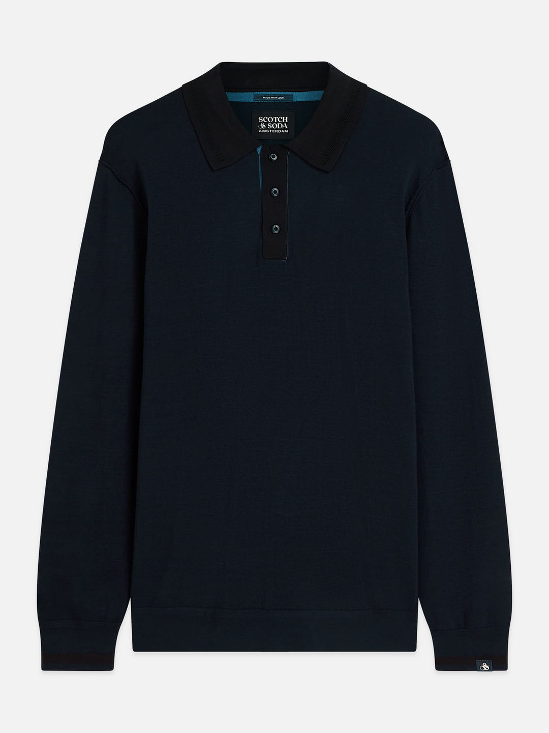 Ecovero long sleeved polo