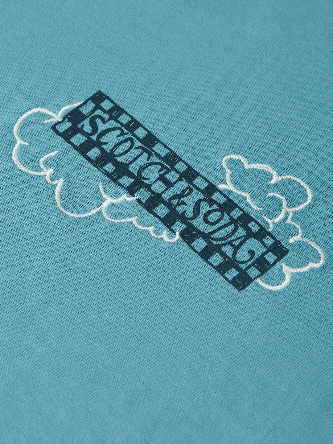 Front and back artwork relaxed-fit T-shirt