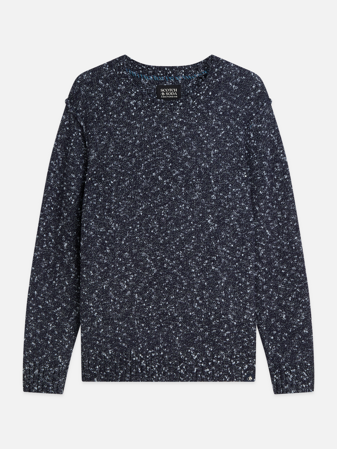 Bouclé melange wool-alpaca-blend regular-fit pullover