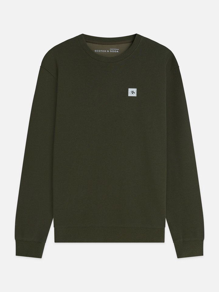 Seasonal core logo badge regularfit sweatshirt