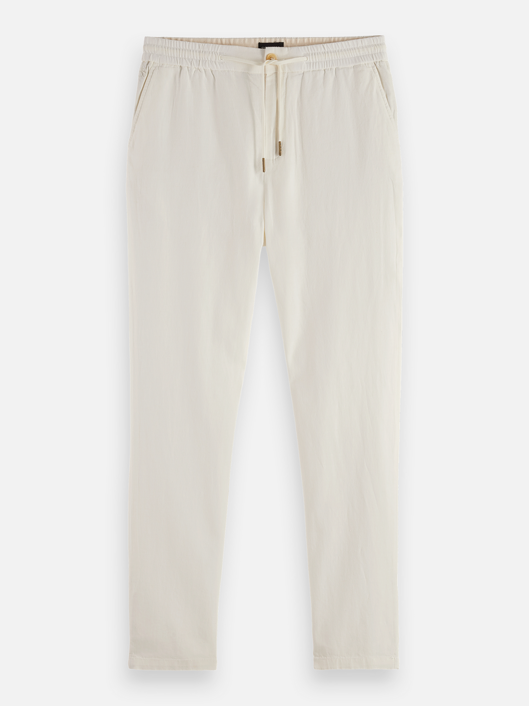 NOS Warren cotton-linen twill jogger