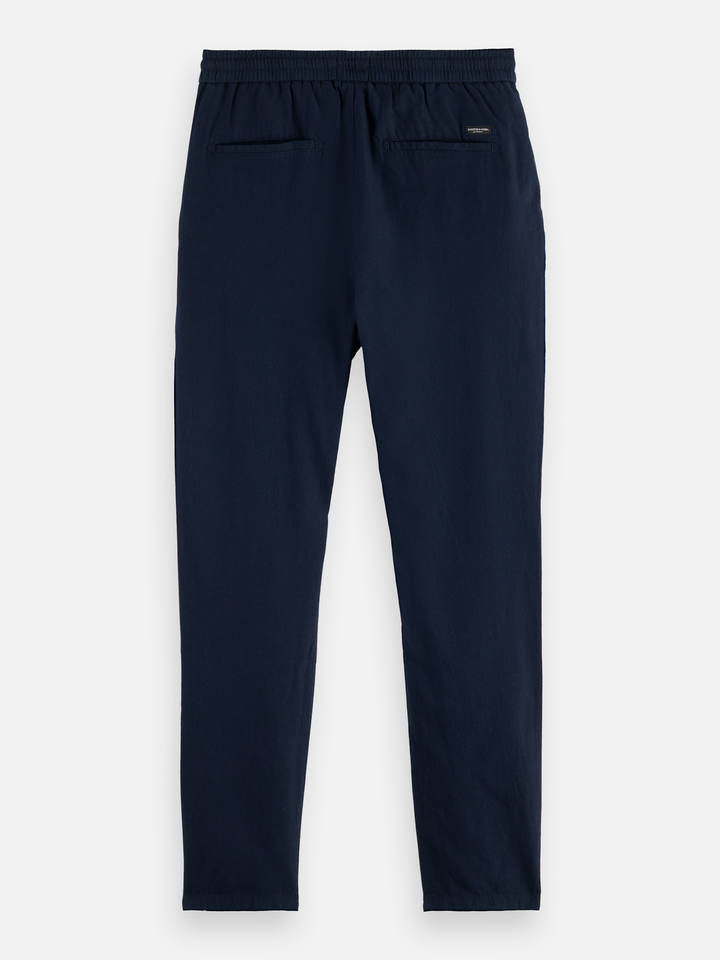 NOS Warren cotton-linen twill jogger