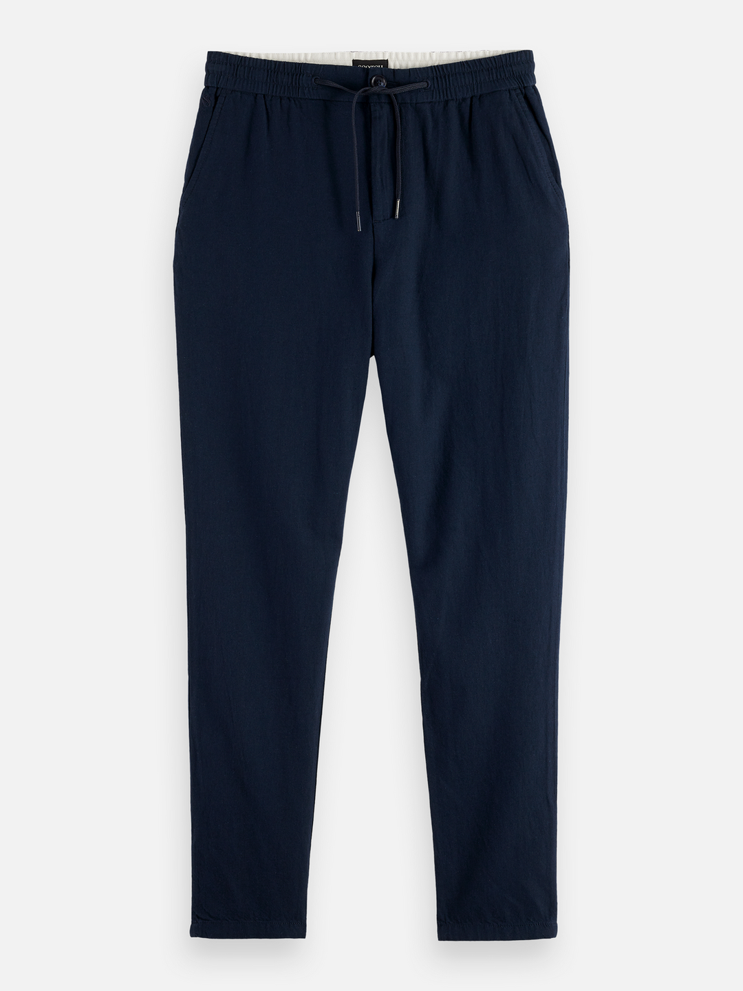 NOS Warren cotton-linen twill jogger