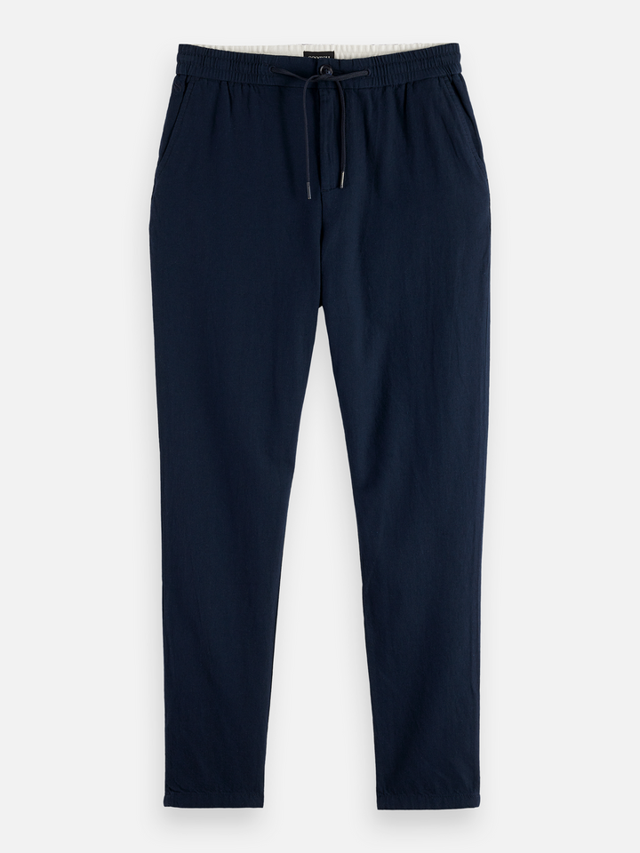 NOS Warren cotton-linen twill jogger