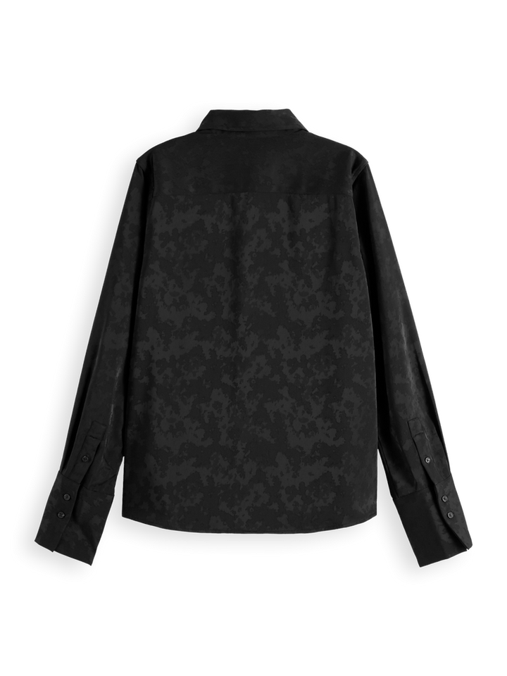 Satin Jacquard Shirt