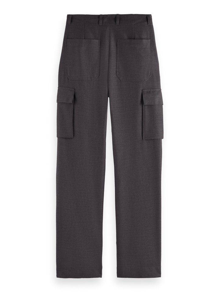 Faye high-rise tapered leg cargo pant